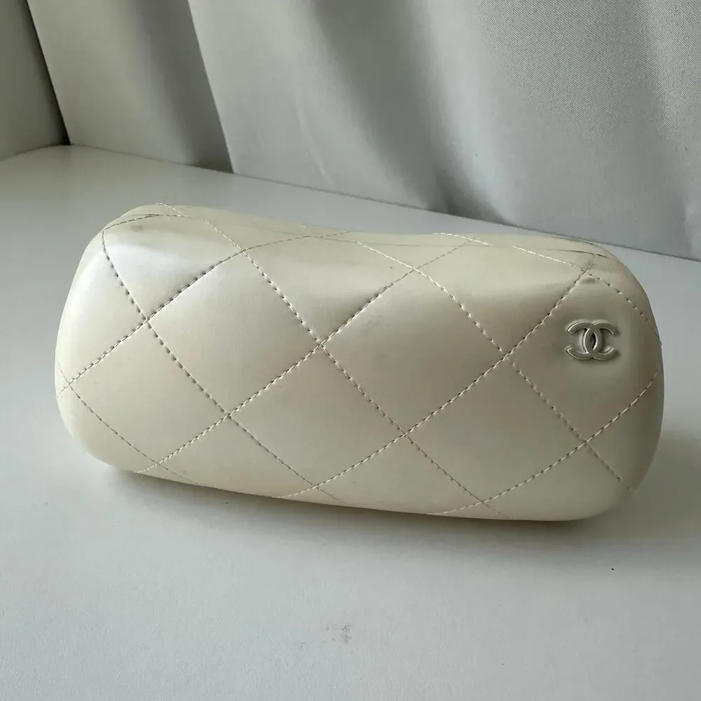 Chanel Collection Perle 5141-H Pearl Oversized Butterfly Sunglasses Brown w Case
